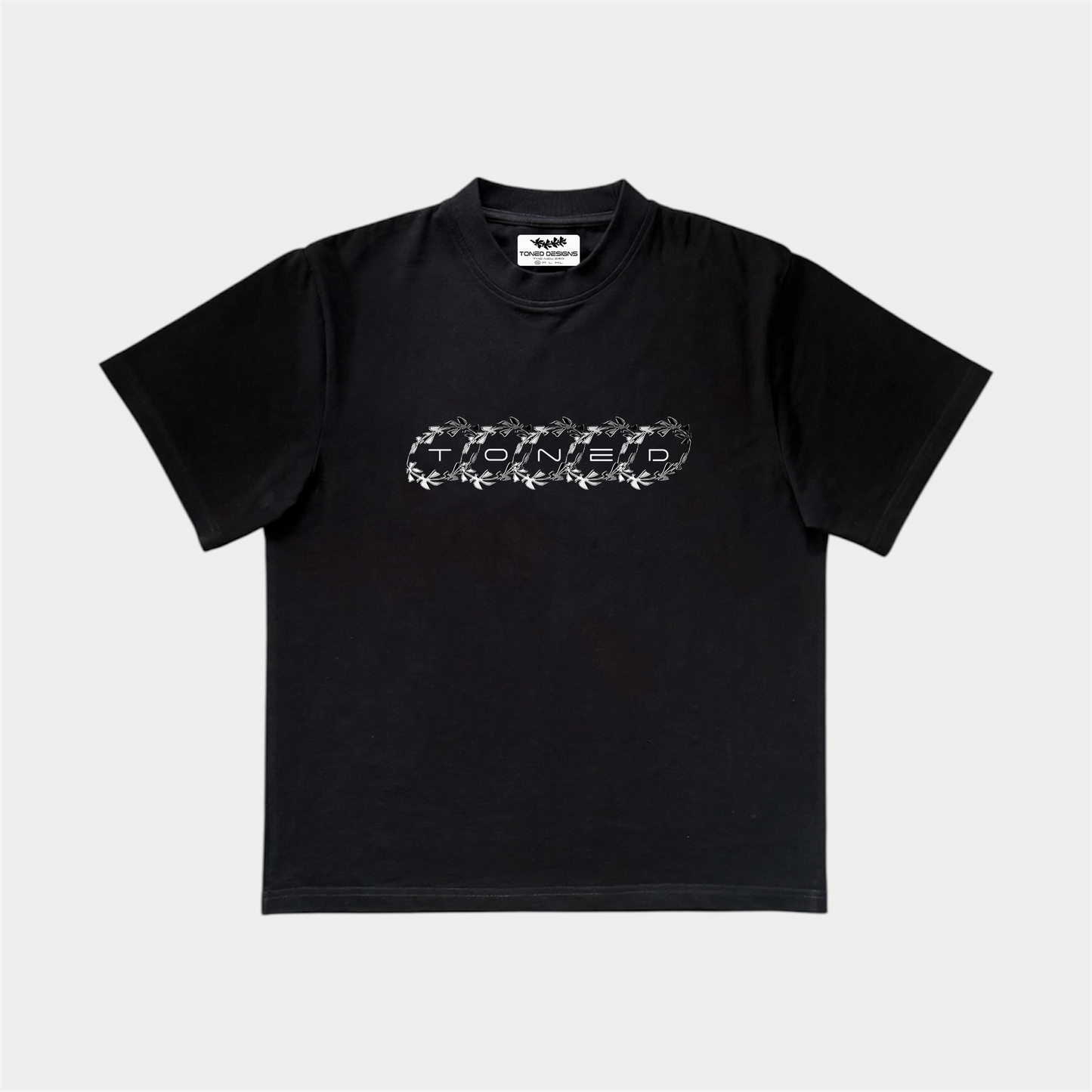 THE CHAIN TEE - BLACK