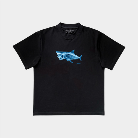 THE SHARK TEE - BLACK